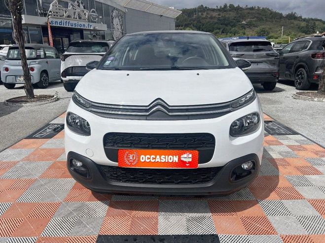 Citroen C3 1.2 PURETECH 110 EAT6 SHINE GPS CAMERA Blanc de 2018