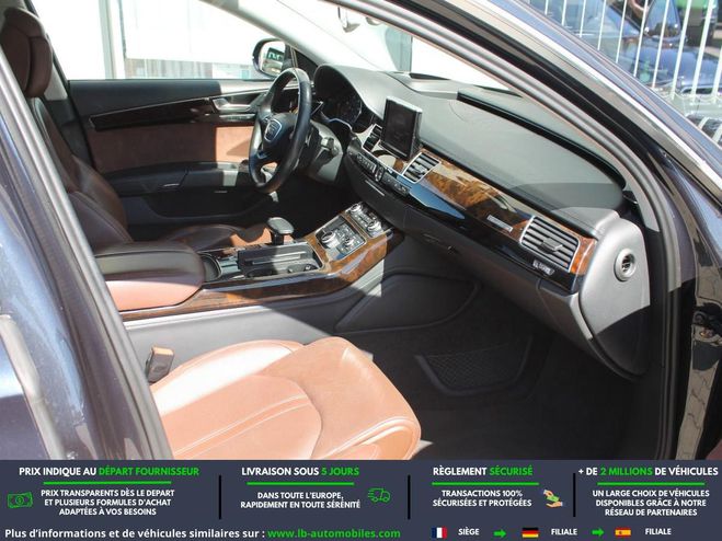Audi A8 4.2 TDI  385ch BVA Bleu M�tallique de 2017
