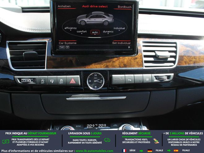 Audi A8 4.2 TDI  385ch BVA Bleu M�tallique de 2017