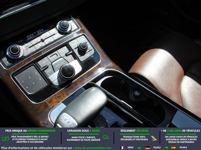 Audi A8 4.2 TDI  385ch BVA Bleu M�tallique de 2017