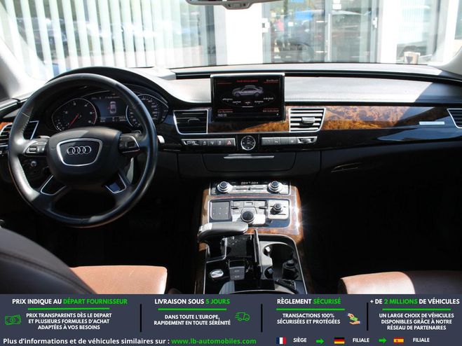 Audi A8 4.2 TDI  385ch BVA Bleu M�tallique de 2017