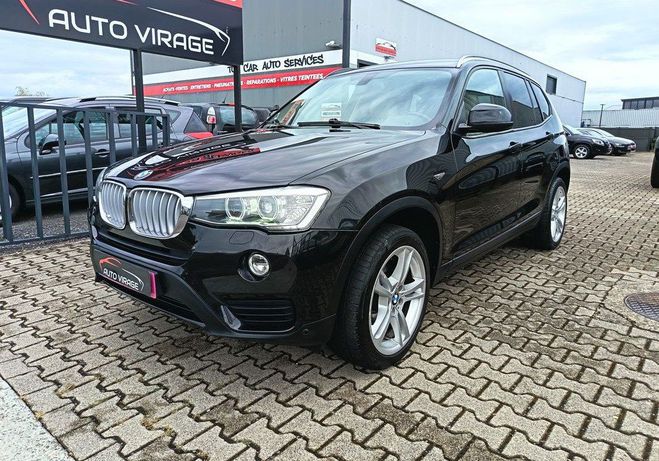 BMW X3 xDrive28i 245 ch BVA ? 117 000 KM CHA�NE Noir de 2014