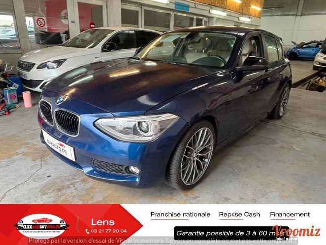 BMW Serie 1 1.6 116 D EFFICIENTDYNAMICS 115 CH EDITI Bleu de 2014