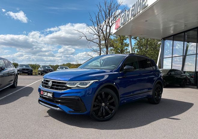 Volkswagen Tiguan VW R Line IQ LIGHT Carplay Hayon �lectri Bleu de 2022