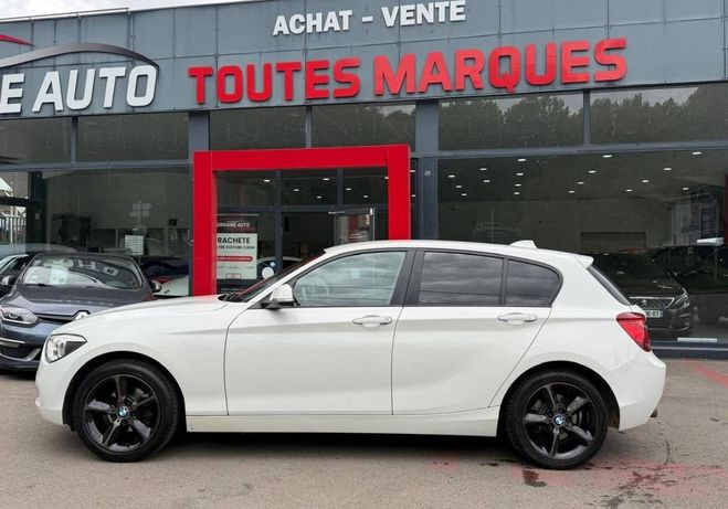 BMW Serie 1 F20 118d 143 ch 109g Lounge Plus Blanc de 2013