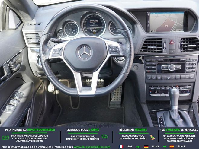 Mercedes Classe E 350 CDI BVA Blanc M�tallique de 2013