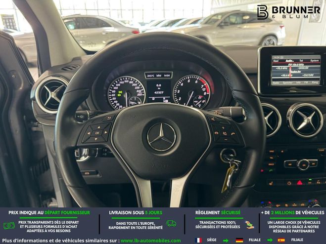 Mercedes Classe B 200 7-G DCT A Gris M�tallique de 2013