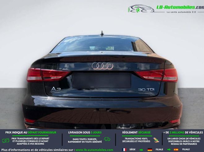 Audi A3 TDI 116 BVA Noir M�tallique de 2019