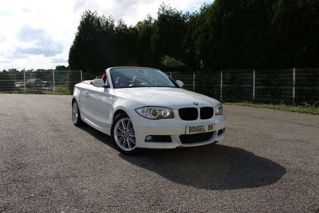 BMW Serie 1 Cabriolet (E88) 125IA 218CH LUXE Blanc de 2012
