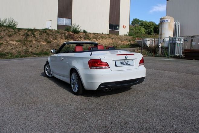 BMW Serie 1 Cabriolet (E88) 125IA 218CH LUXE Blanc de 2012
