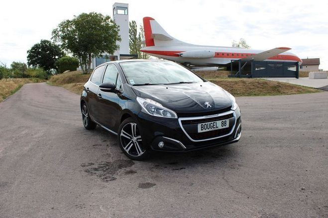 Peugeot 208 II GT-LINE 1L6 HDI 100 CV GPS 3D CLIM US Noir de 2016