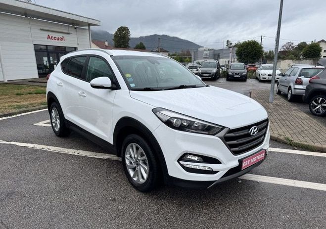 Hyundai Tucson 1.7 CRDI 115CH CREATIVE 2WD Blanc de 2016