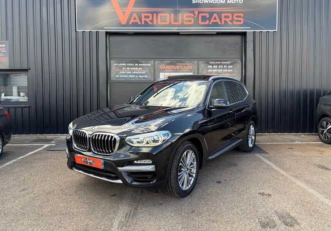 BMW X3 (G01) X-DRIVE 20 DA 190 CH XLINE Noir de 2018