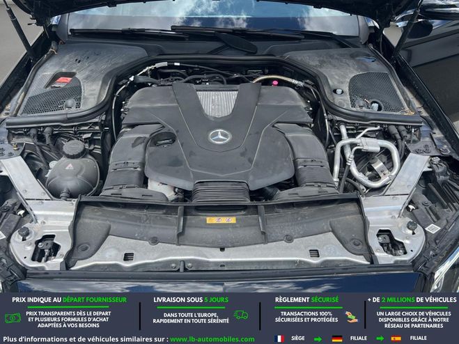 Mercedes Classe E 400 4MATIC BVA Noir M�tallique de 2017