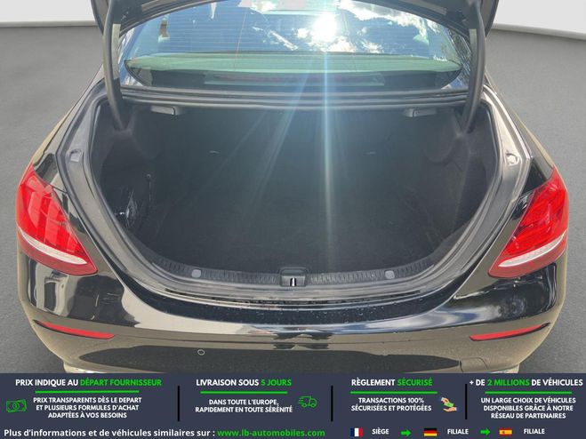 Mercedes Classe E 400 4MATIC BVA Noir M�tallique de 2017