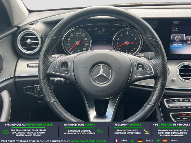 Mercedes Classe E 400 4MATIC BVA Noir M�tallique de 2017