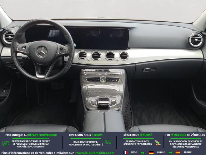 Mercedes Classe E 400 4MATIC BVA Noir M�tallique de 2017