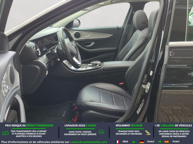 Mercedes Classe E 400 4MATIC BVA Noir M�tallique de 2017