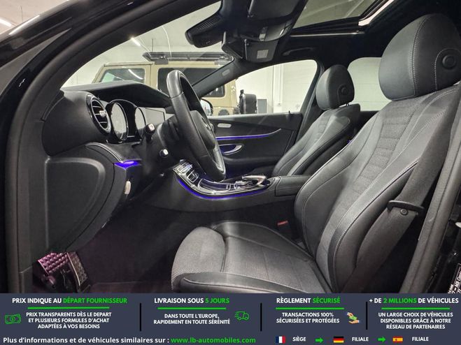 Mercedes Classe E 220 CDI BVA Noir M�tallique de 2017