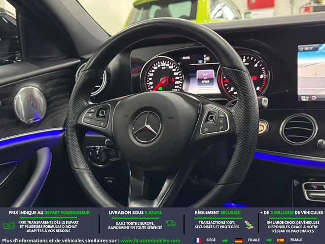 Mercedes Classe E 220 CDI BVA Noir M�tallique de 2017