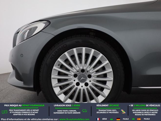 Mercedes Classe C 180 BVA Gris M�tallique de 2018
