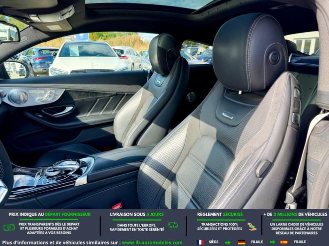Mercedes Classe C 63 AMG BVA Noir M�tallique de 2016