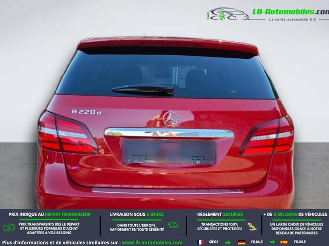 Mercedes Classe B 220 CDI BVA Rouge de 2017