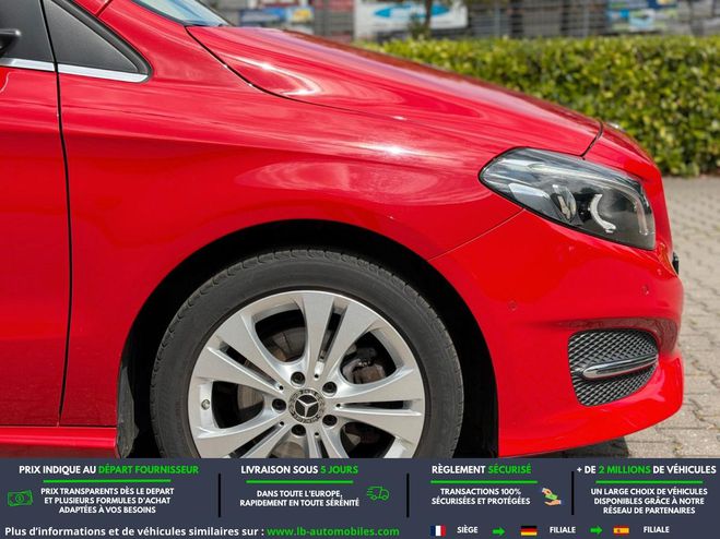 Mercedes Classe B 220 BVA Rouge de 2018