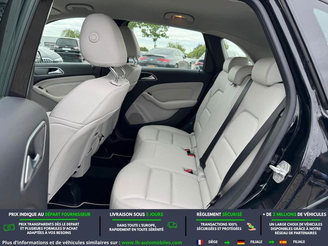 Mercedes Classe B 180 BVA Noir M�tallique de 2016