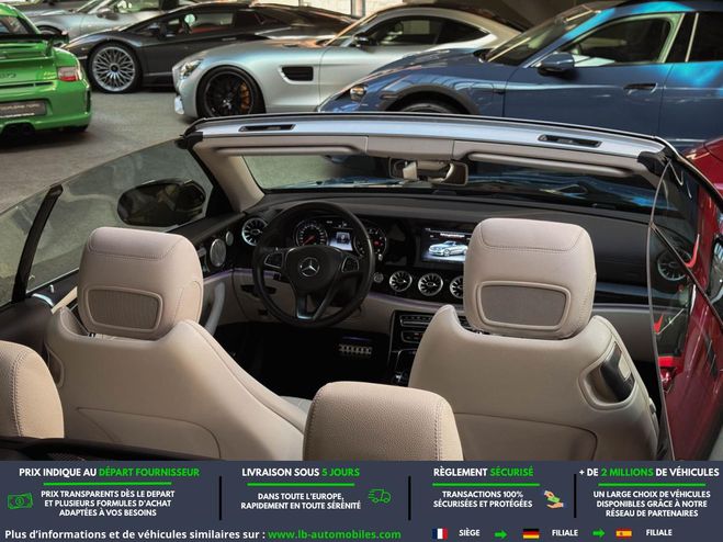 Mercedes Classe E 300 BVA Vert M�tallique de 2017