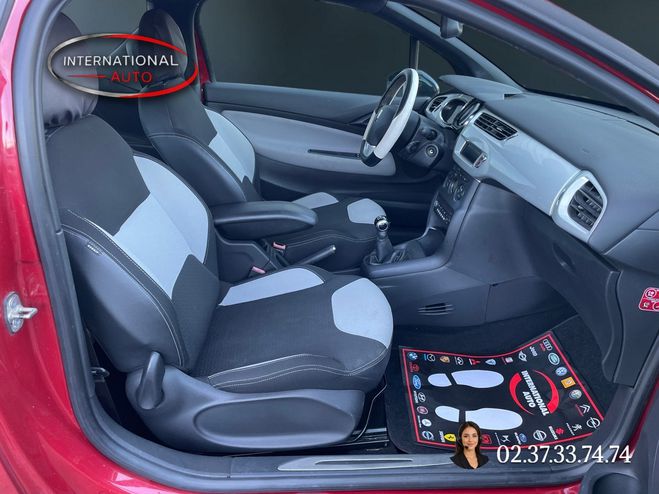 Citroen DS3 1.4 VTI CHIC ROUGE de 2011