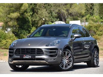  Voir d&eacute;tails -Porsche Macan TURBO 3.6 V6 PDK 400 CH 51 500 KM SUIVI  &agrave; Mougins (06)