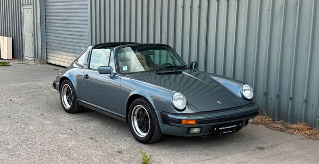 Porsche 911 Targa 3.2 Schiefferblue L661 Bleu de 1984