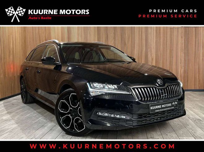 Skoda Superb Combi 2.0 TDI DSG Alu19-Leder-Led-Cam-Gp Noir M�tallis� de 