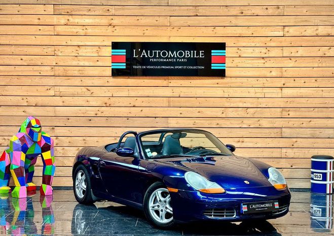 Porsche Boxster 986 2.7 220cv Bo�te manuelle Historique  Bleu de 2001
