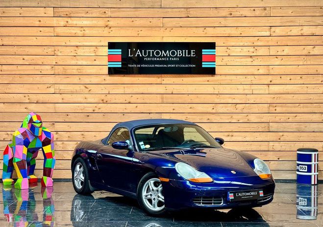 Porsche Boxster 986 2.7 220cv Bo�te manuelle Historique  Bleu de 2001