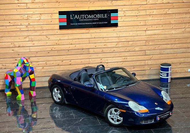 Porsche Boxster 986 2.7 220cv Bo�te manuelle Historique  Bleu de 2001