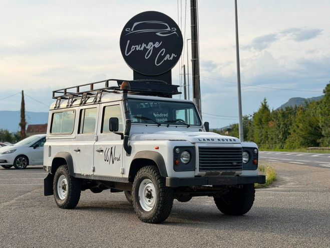 Land rover Defender 110 STATION WAGON TVA RECUP / CG CTTE Blanc de 2012