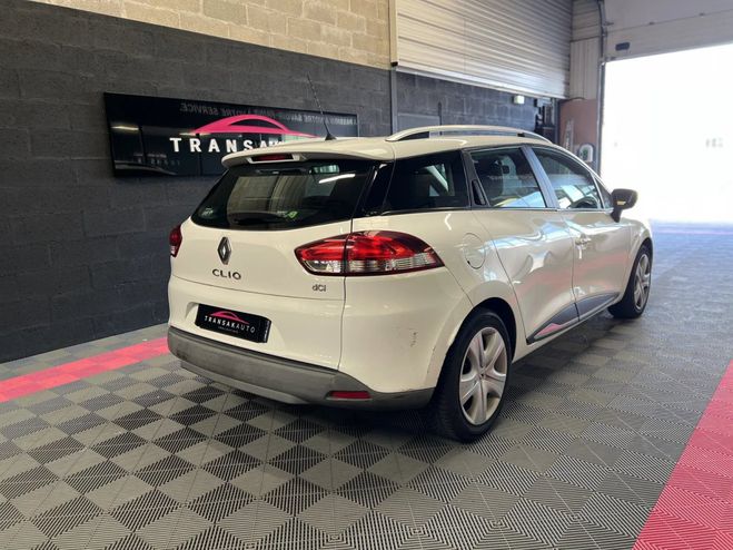 Renault Clio 4 iv estate zen 1.5 dci 90 cv Blanc de 2014