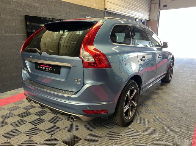 Volvo XC60 D5 2.4 TDI 215 CV Geartronic R-Design Xe Bleu de 2014