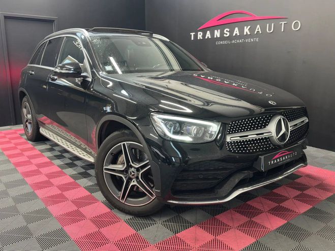 Mercedes GLC 220d 4matic amg line suivi complet - sec Noir de 2019