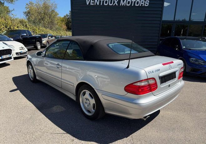 Mercedes Classe CLK Classe 200 Kompressor Cabriolet Gris de 2003