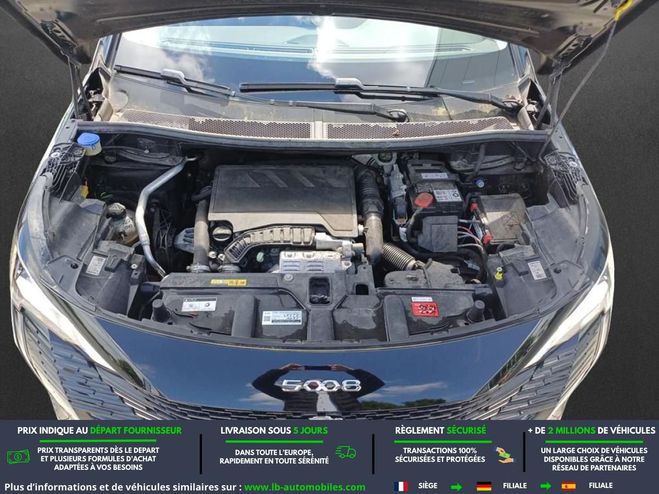 Peugeot 5008 PureTech 130ch  BVM Noir M�tallique de 2021