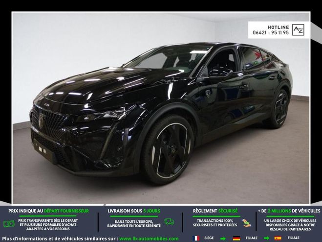Peugeot 408 PHEV 225 e-BVA Noir M�tallique de 2024