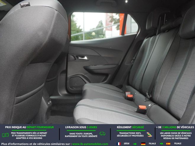 Peugeot 2008 Electrique 136 ch Orange M�tallique de 2023