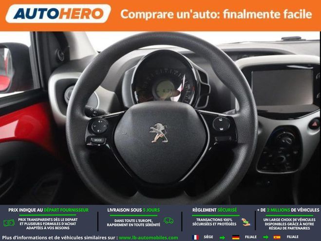 Peugeot 108 1.0 VTi 68ch BVM Rouge M�tallique de 2018