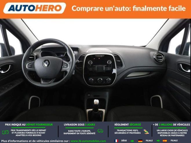Renault Captur TCe 90 BVM Bleu M�tallique de 2019