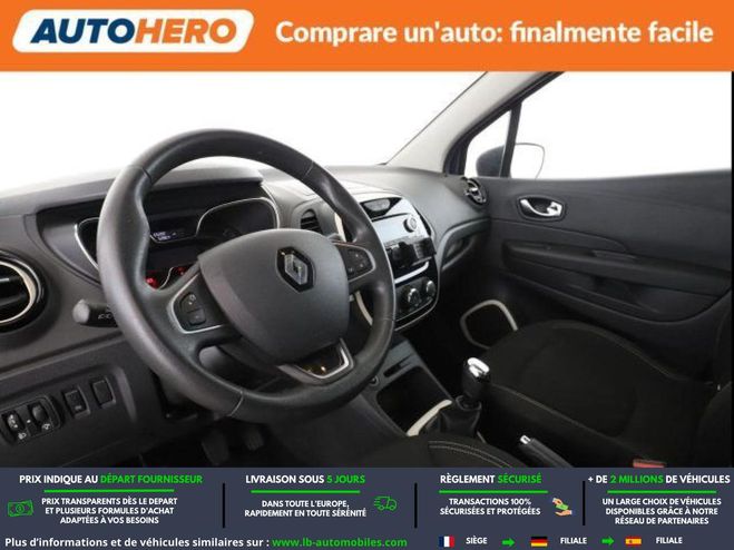 Renault Captur TCe 90 BVM Bleu M�tallique de 2019