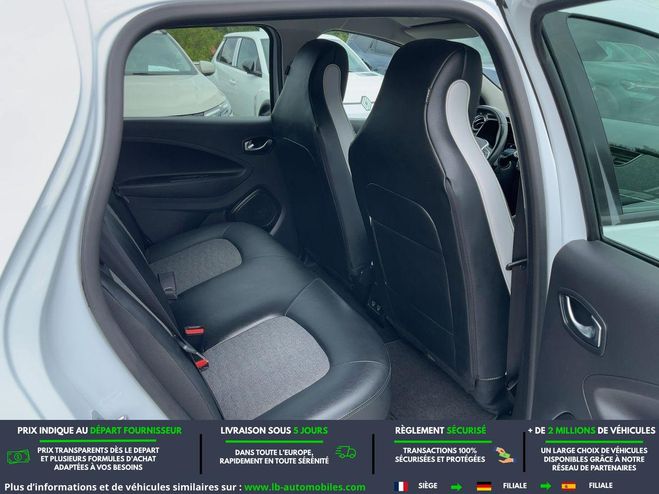 Renault Zoe R135 BVA Blanc M�tallique de 2020