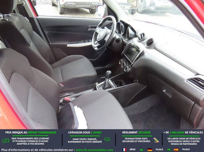 Suzuki Swift 1.0 Boosterjet 111ch BVM Rouge de 2019